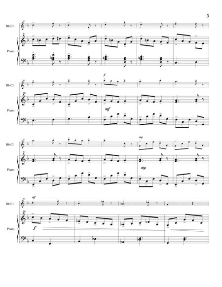 Capriccio for Clarinet and Piano