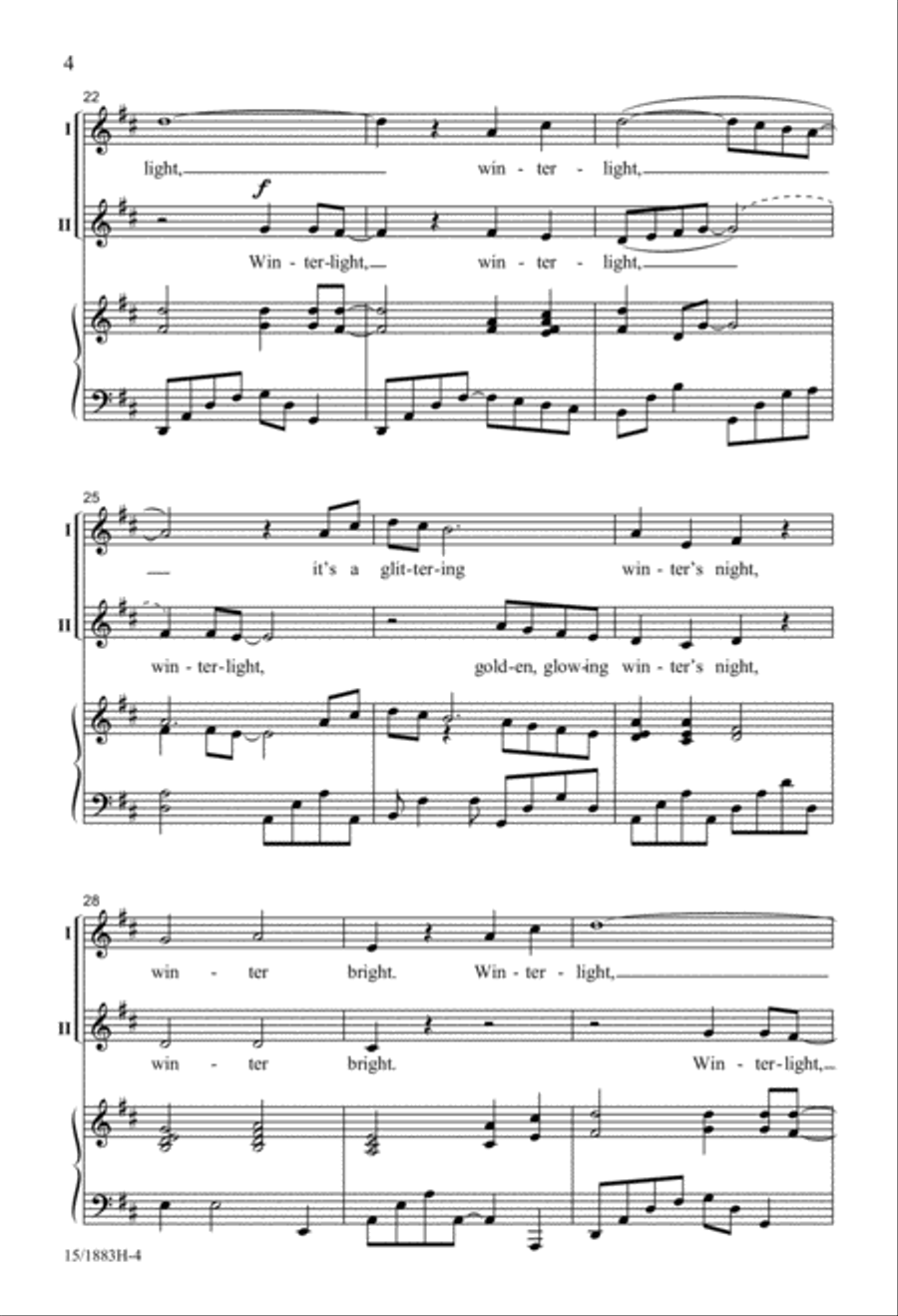 Winterlight Winterlight 2-Part scores gallery preview page 4