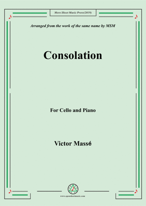 Masse-Consolation, for Cello and Piano
