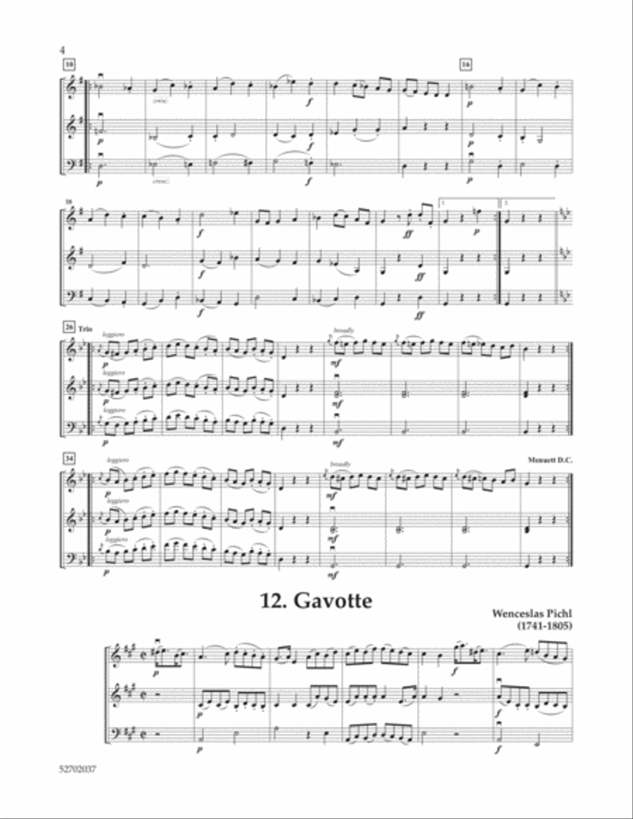 The String Trio: Vol. I(b) String Trio scores gallery preview page 3