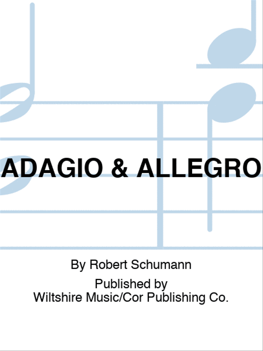 ADAGIO & ALLEGRO ADAGIO & ALLEGRO Viola scores gallery preview page 1