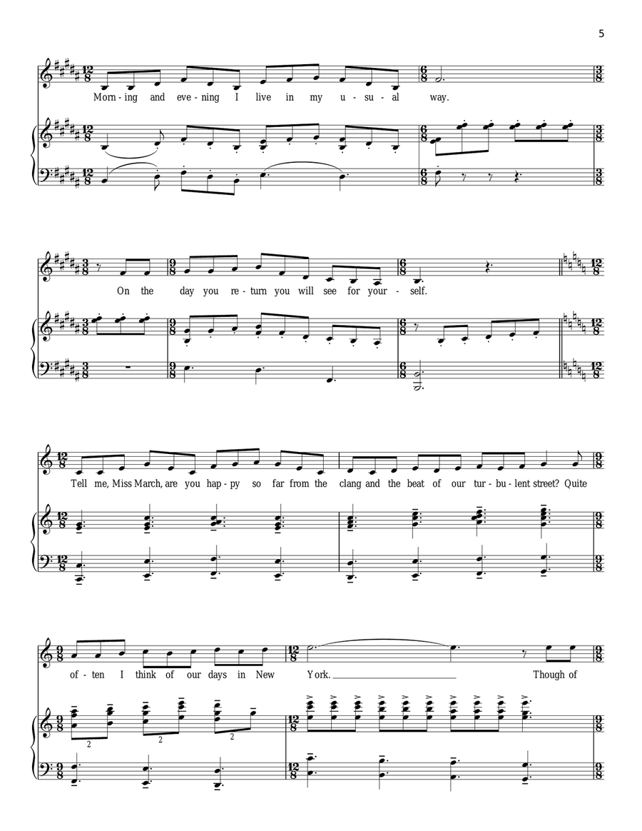 How I Am How I Am Voice scores gallery preview page 5