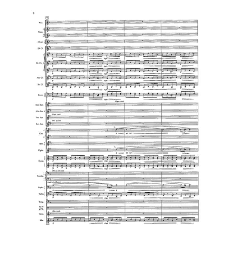 Handel in the Strand Handel in the Strand Concert Band scores gallery preview page 4
