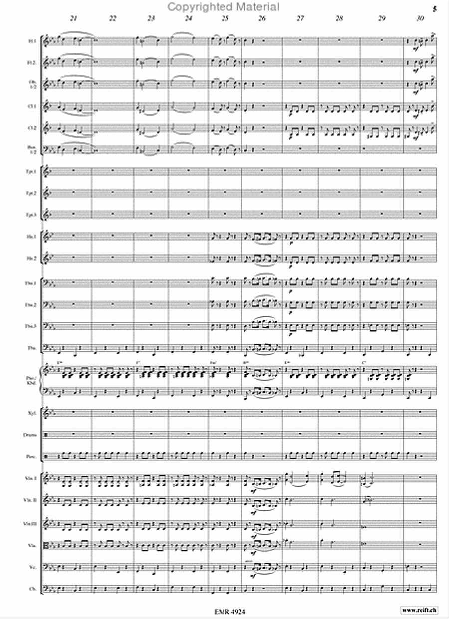 Cabaret Orchestra scores gallery preview page 5