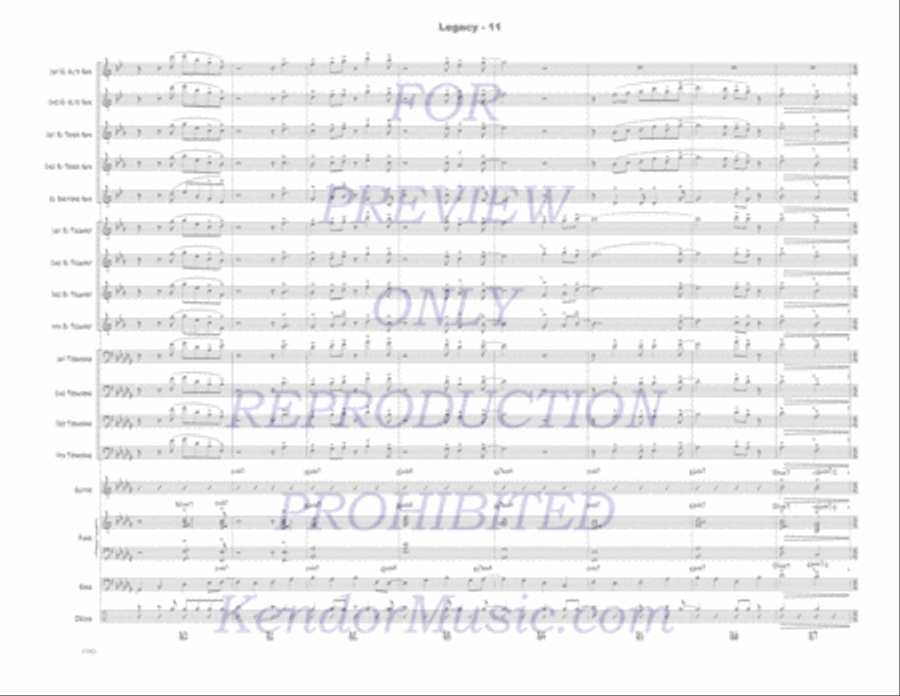 Legacy Legacy Jazz Ensemble scores gallery preview page 12