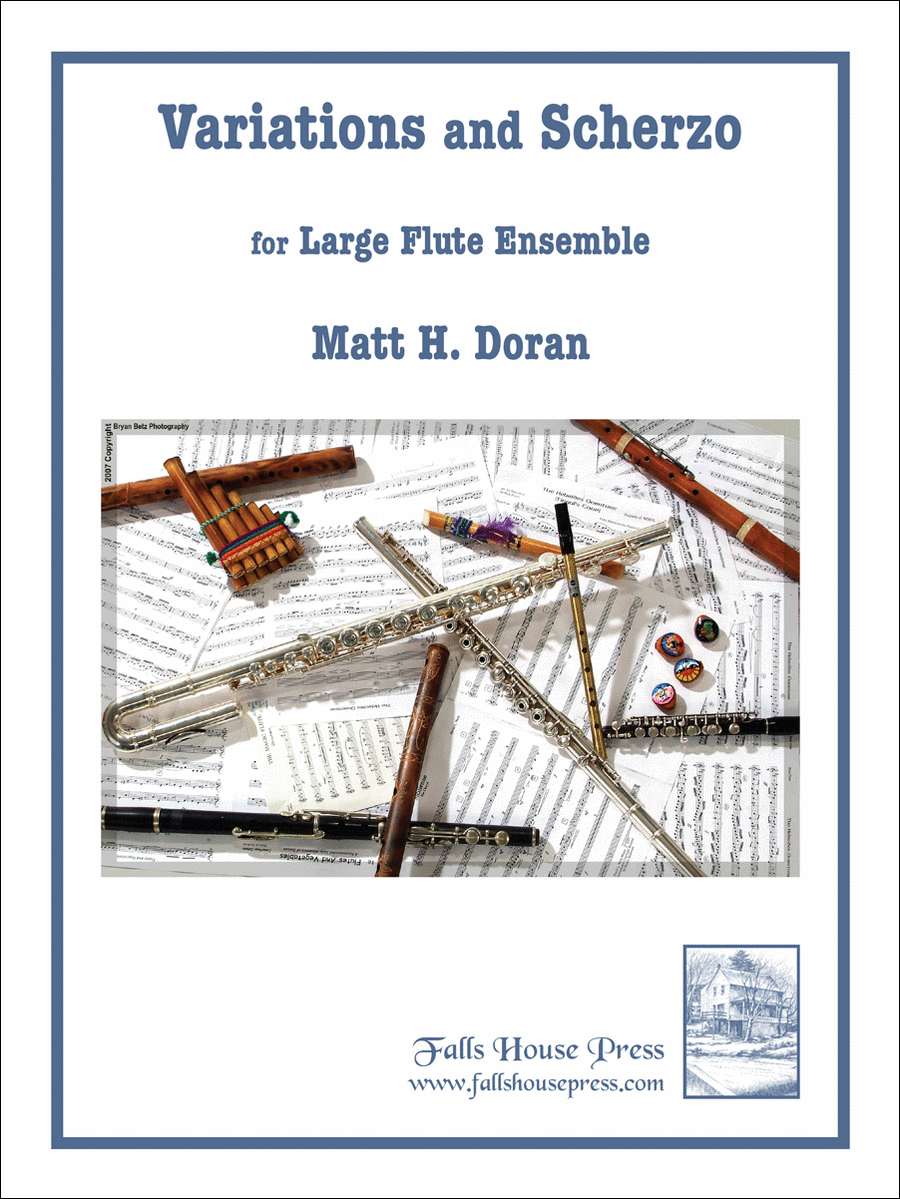 Variations and Scherzo Chamber Music scores gallery preview page 1