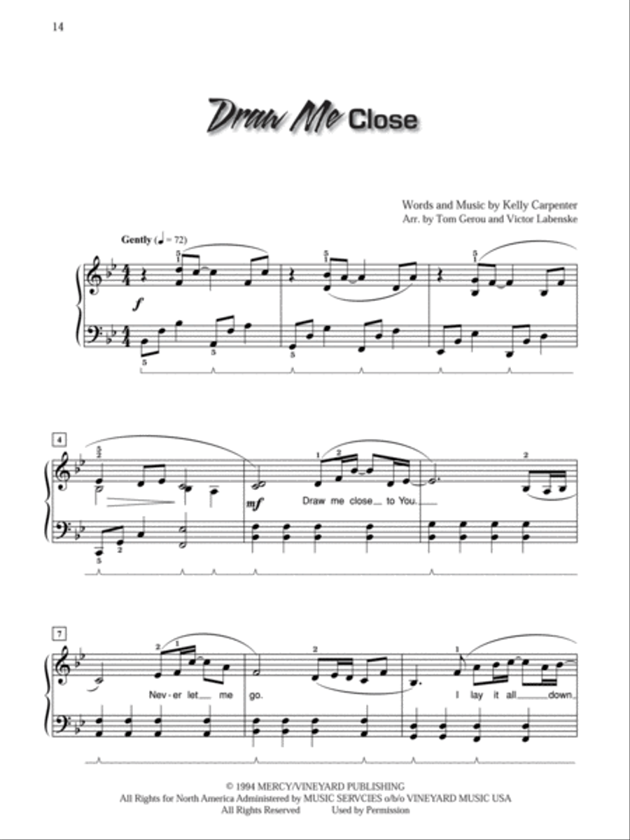 Play Praise -- Most Requested, Book 5 Piano Solo scores gallery preview page 3
