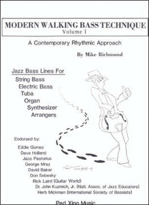 Book cover for Modern Walking Bass Technique