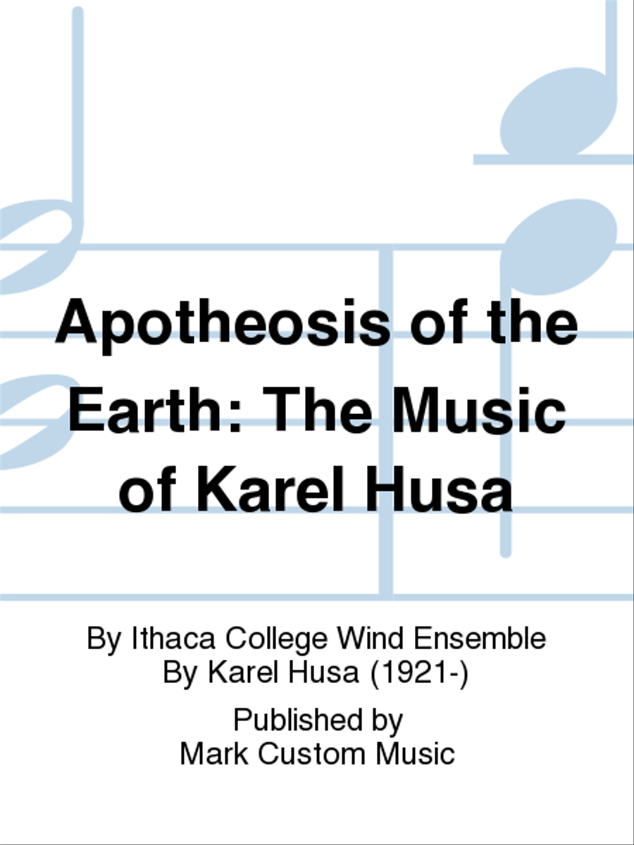 Apotheosis of the Earth: The Music of Karel Husa Listening CD scores gallery preview page 1