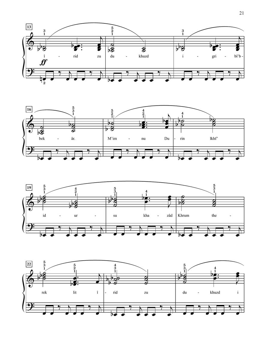Sons Of Durin (from The Hobbit: The Battle of the Five Armies) (arr. Dan Coates) Easy Piano scores gallery preview page 2