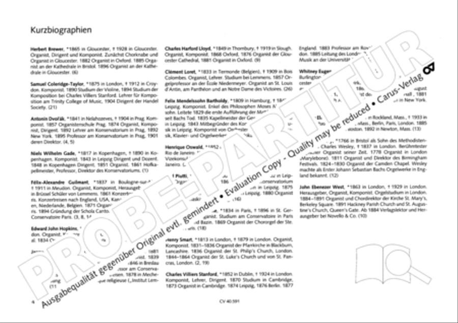Free Organ Music from the Romantic Period, Vol. III (Freie Orgelmusik der Romantik, Band III) Organ scores gallery preview page 5