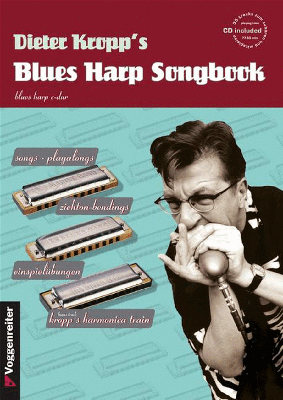 Kropp's Blues Harp Songbook Harmonica scores gallery preview page 1