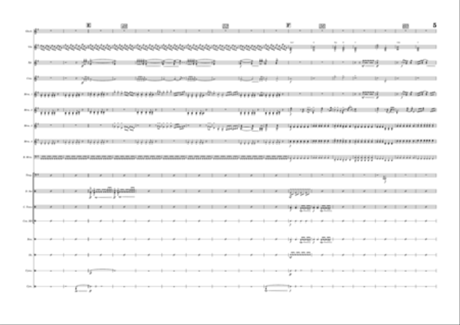 Aetn Away With Your Fairies (Humanity Version) Percussion Ensemble scores gallery preview page 5