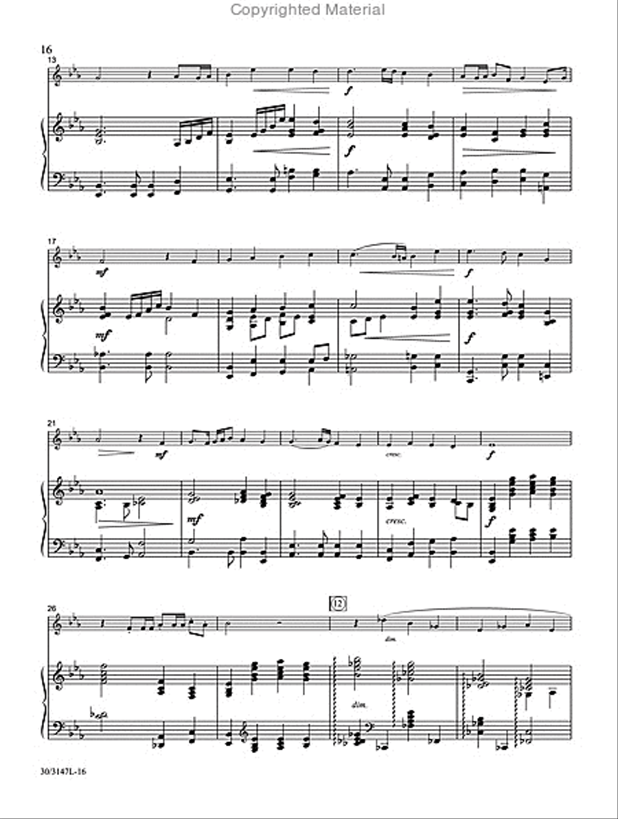 Fortress and Foundation Fortress and Foundation Trumpet Solo scores gallery preview page 12