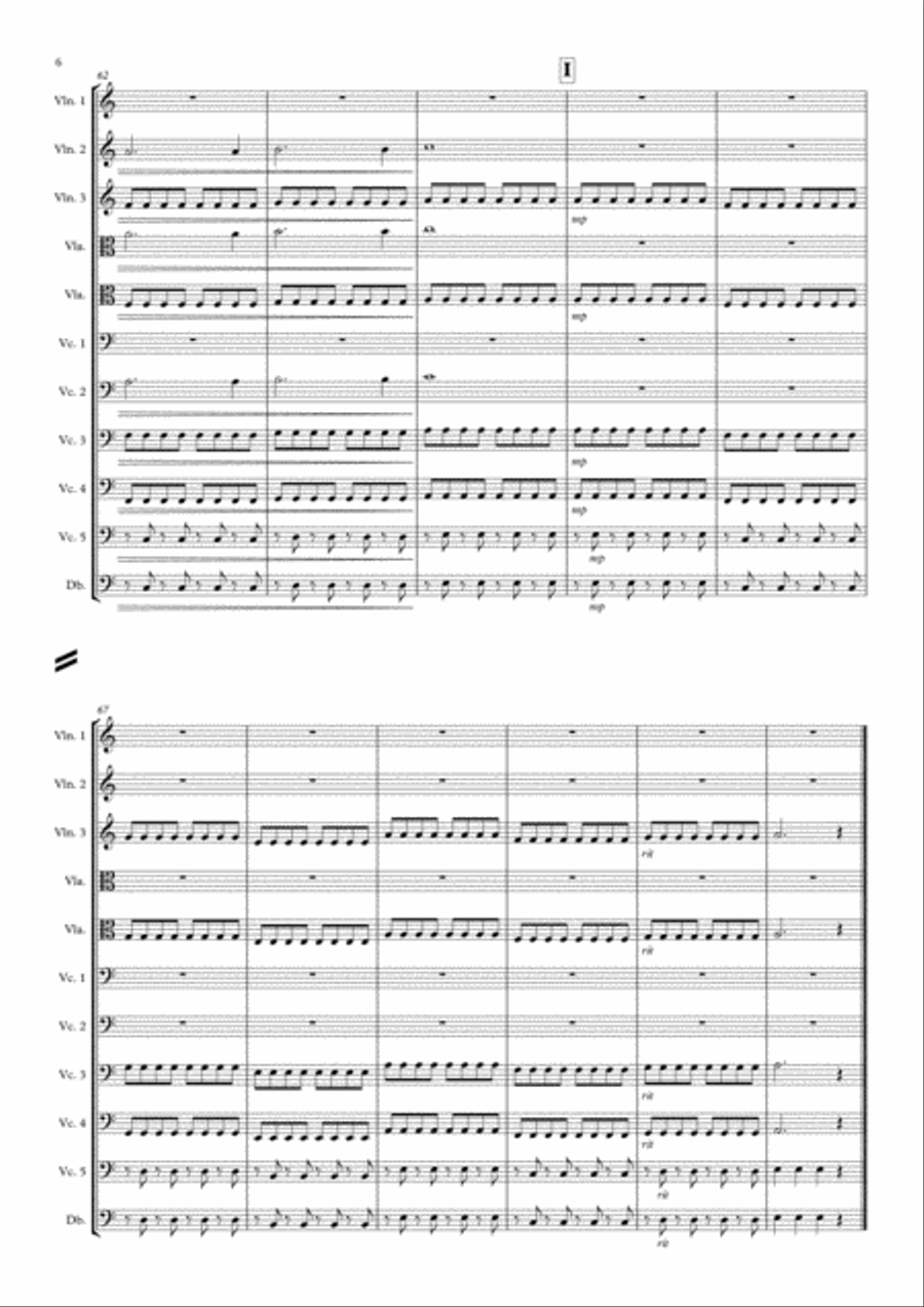 Swell - String Quintet String Quintet scores gallery preview page 6