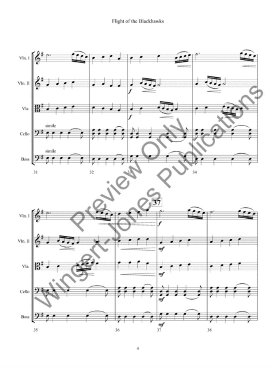Fields of Gold Days of Sun String Orchestra scores gallery preview page 7