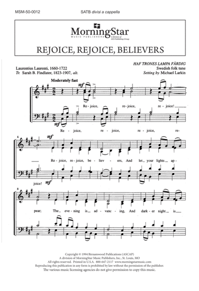 Rejoice, Rejoice, Believers (Downloadable)