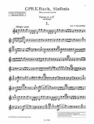 Gradus ad Symphoniam Unterstufe Wq 174 Band 10