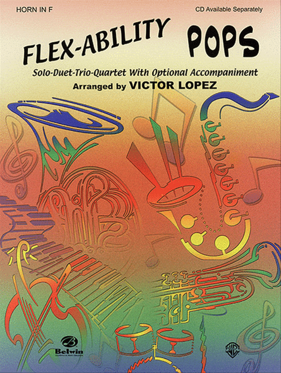 Flex-Ability Pops -- Solo-Duet-Trio-Quartet with Optional Accompaniment Small Ensemble scores gallery preview page 1