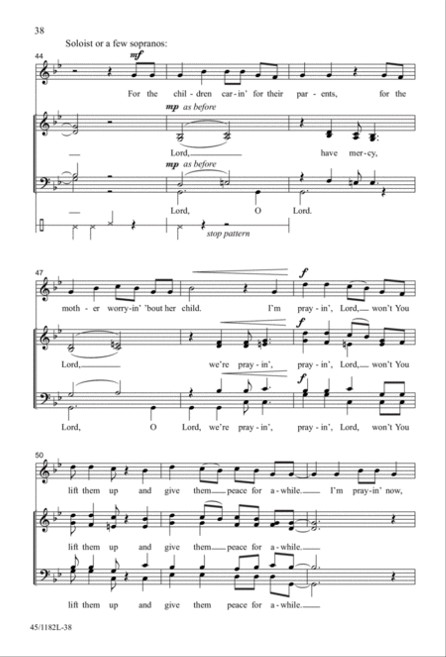 All Around A Cappella 4-Part scores gallery preview page 28