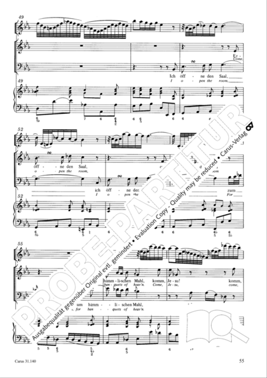 Wake, o wake and hear the voices STB scores gallery preview page 56