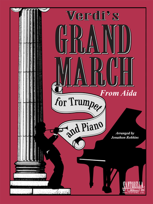 Book cover for Grand March from Aida for Trumpet and Piano