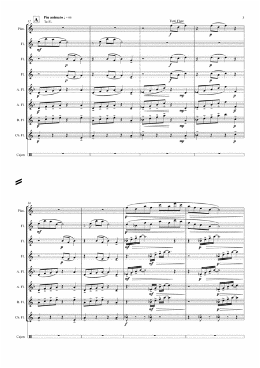 Plastic Soup Woodwind Ensemble scores gallery preview page 3