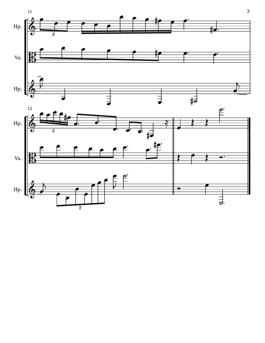 Children's Musing 32 Small Ensemble scores gallery preview page 3