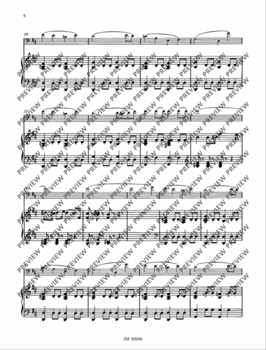 6 Melodies 6 Melodies Piano Accompaniment scores gallery preview page 7
