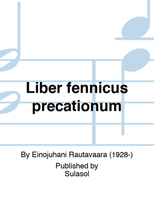 Liber fennicus precationum