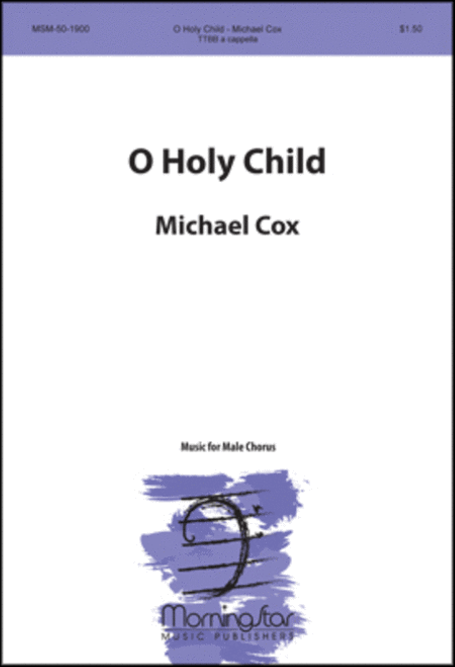 O Holy Child TTBB scores gallery preview page 1