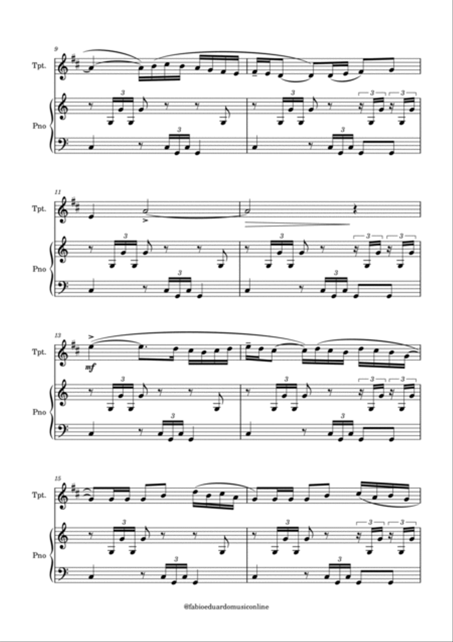 Bolero (Ravel) Bolero (Ravel) B-Flat Trumpet scores gallery preview page 2