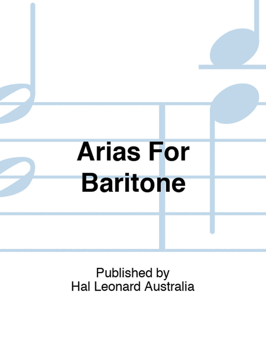 Haydn - Arias For Baritone Ed Robbins Landon