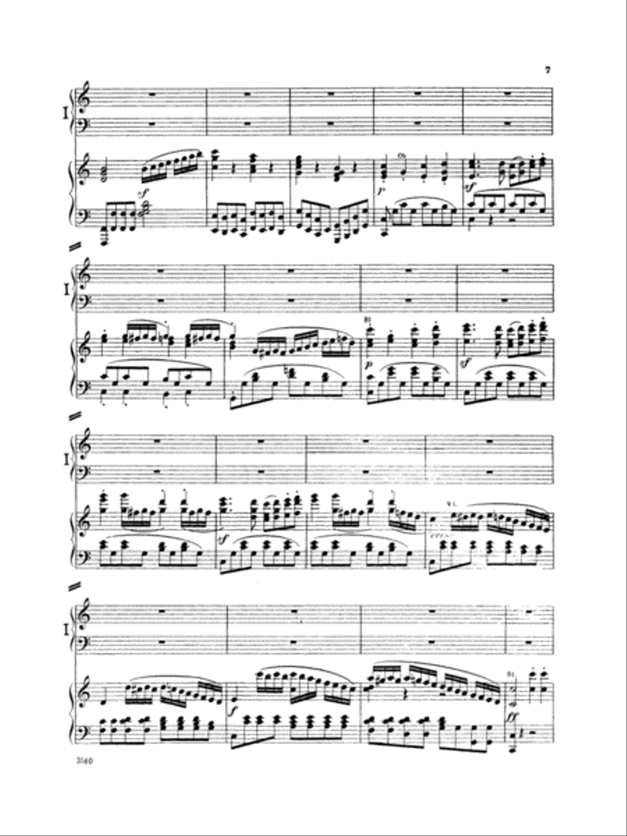 Beethoven: Piano Concerto No. 1 in C Major, Opus 15 Piano scores gallery preview page 6