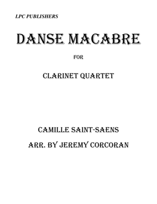Book cover for Danse Macabre for Clarinet Quartet