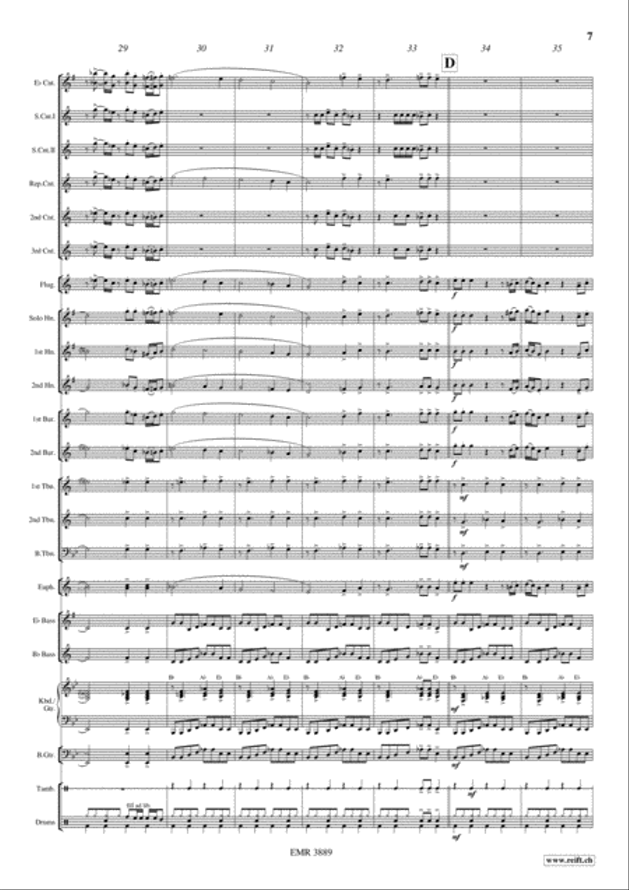 Ghostbusters Brass Band scores gallery preview page 8