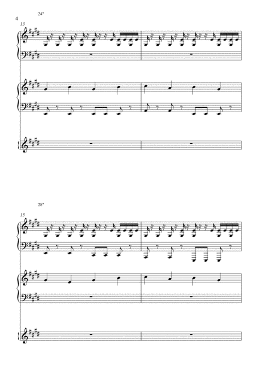 Changes – Emotions Album – Blefony (Nazar Kornienko) Piano scores gallery preview page 4