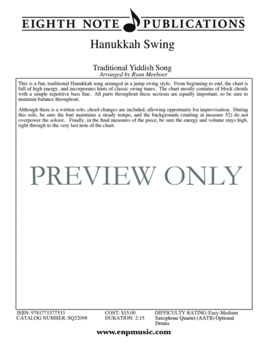 Hanukkah Swing image number null