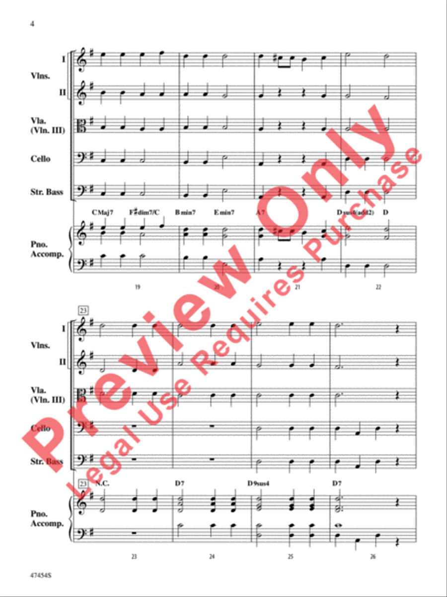 Just Add Music Just Add Music String Orchestra scores gallery preview page 5