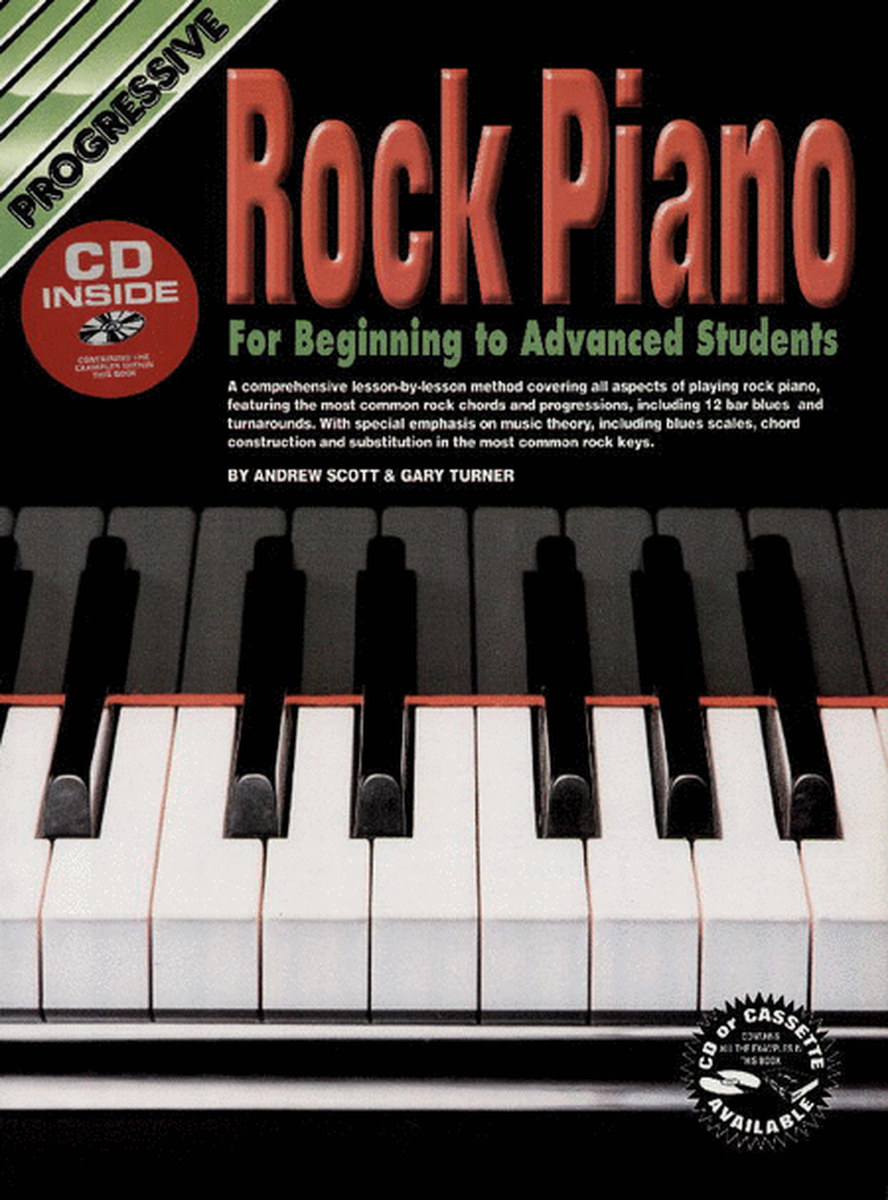 Progressive Rock Piano (Book/CD)