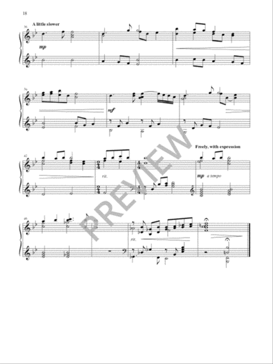 Seasons of Grace - Volume 7 Piano Solo scores gallery preview page 20