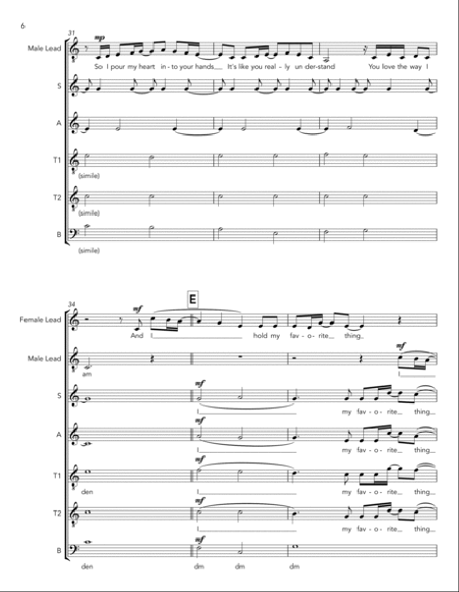 Better Place A Cappella scores gallery preview page 6