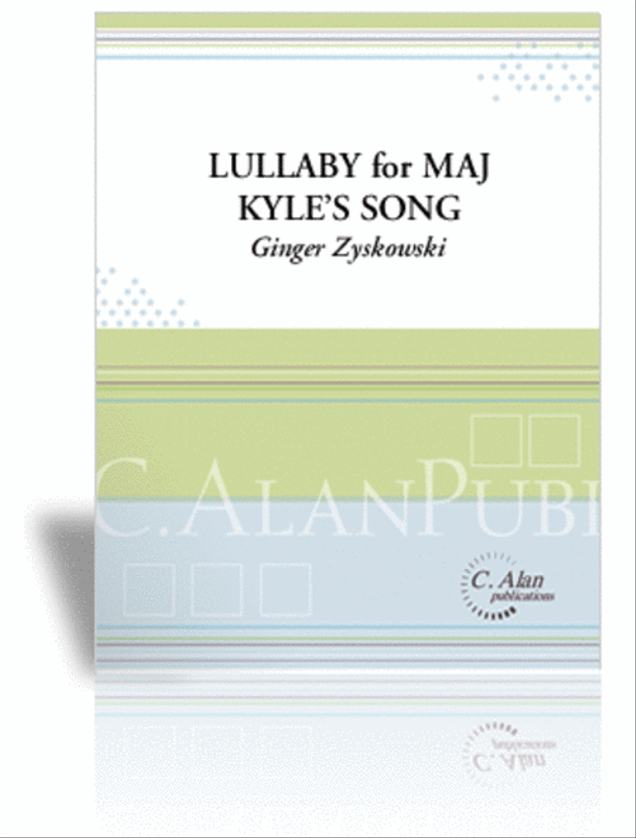 Lullaby for MAJ & Kyle's Song Percussion Ensemble scores gallery preview page 1