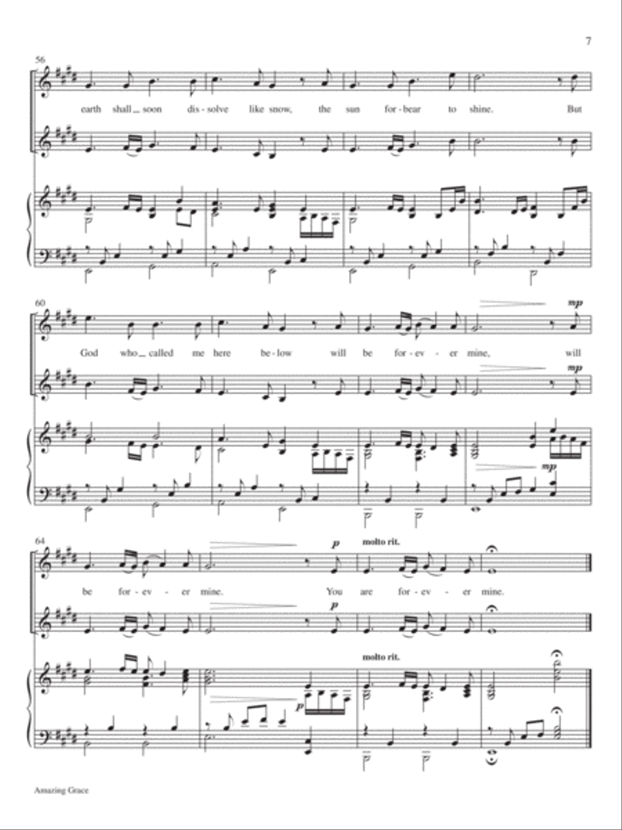 Contemporary Classics for Two Voices Medium Voice scores gallery preview page 10