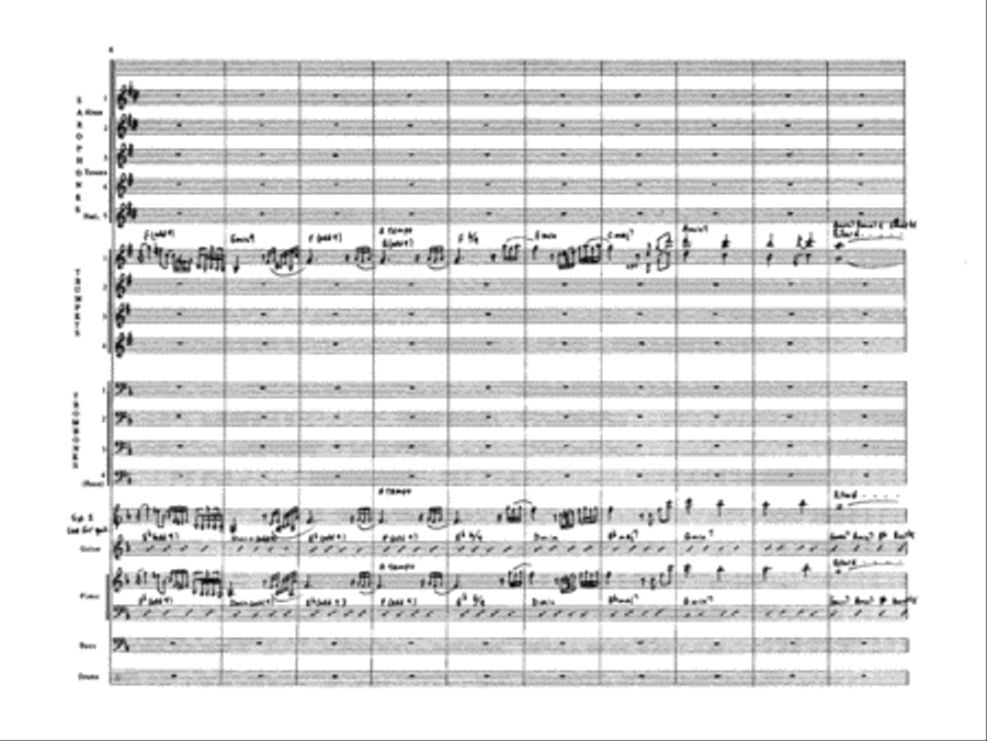 Feels So Good: Score Jazz Ensemble scores gallery preview page 4