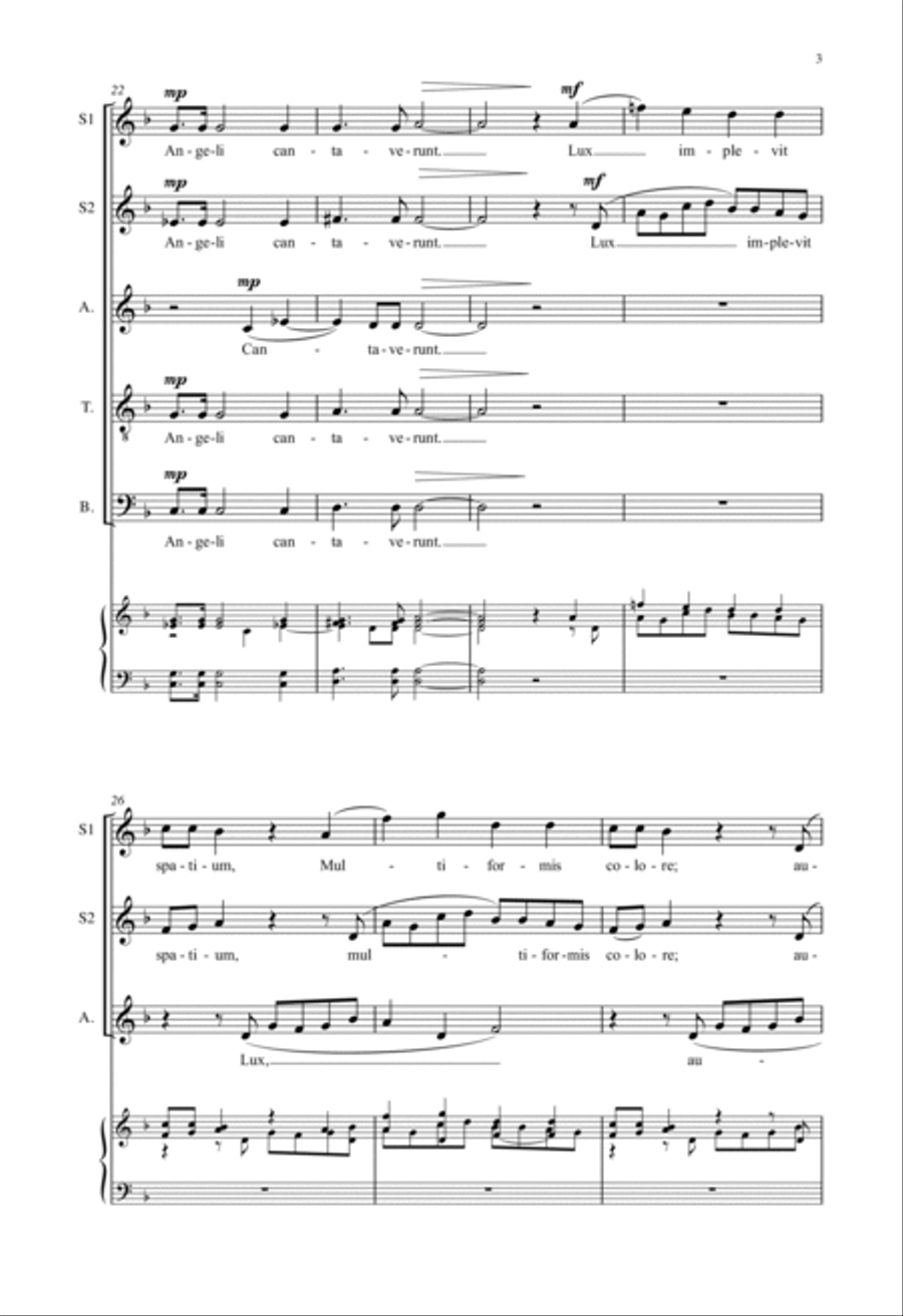 Sainte-Chapelle SSAATTBB scores gallery preview page 3