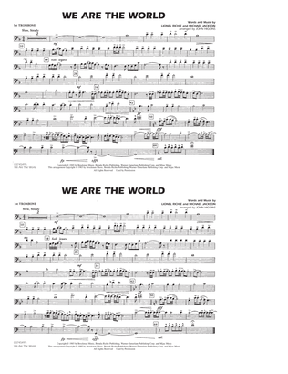 We Are The World - 1st Trombone