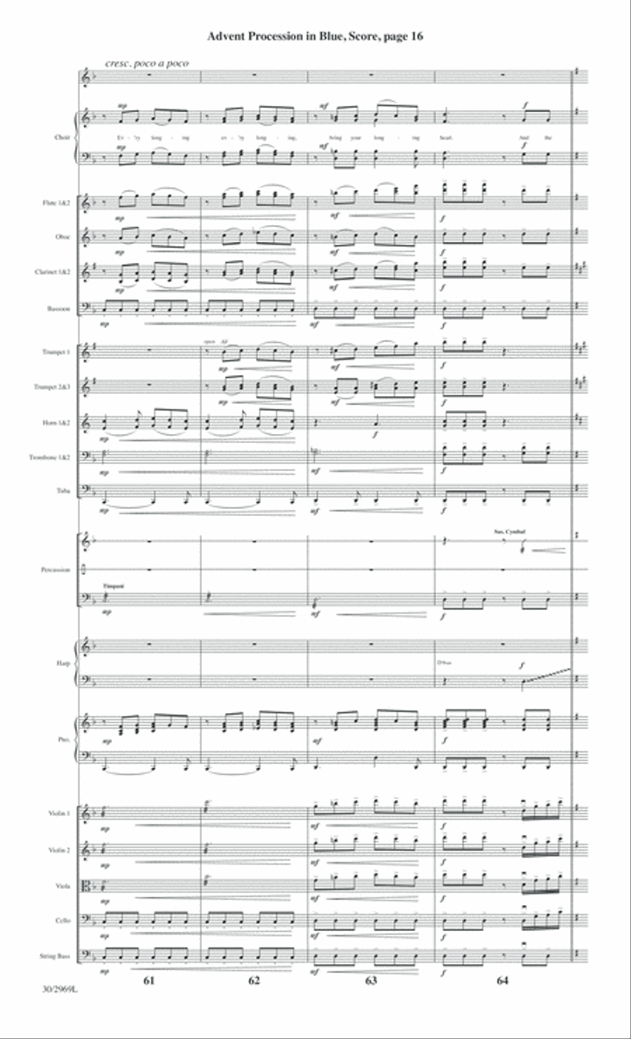 The Heart of Christmas - Full Score Choir scores gallery preview page 18