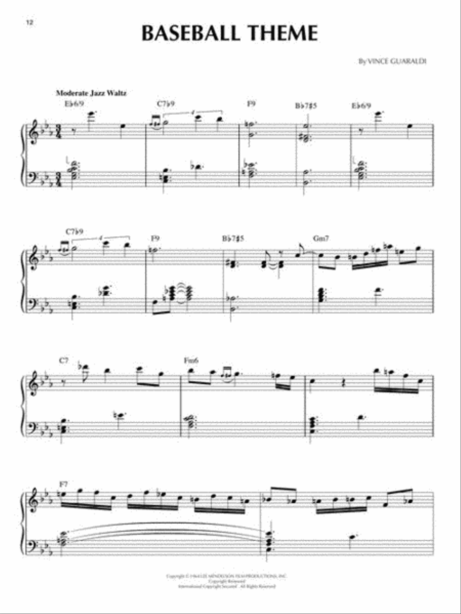 The Charlie Brown Collection™ Piano Solo scores gallery preview page 8