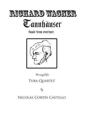 Book cover for Richard Wagner - Tannhäuser (Pilgrim's Chorus) - Tuba Quartet